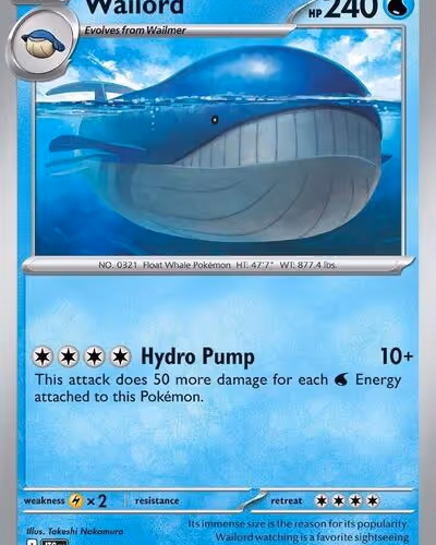 Wailord Holo - Journey Together