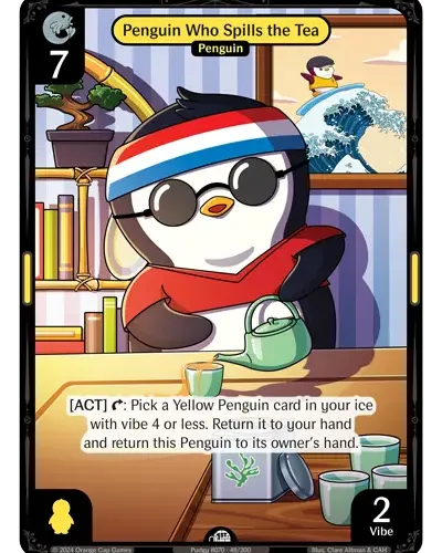 Penguin Who Spills the Tea - Enter The Huddle