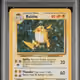 Pokemon - 1999 Raichu-Holo  #14 Game PSA 6