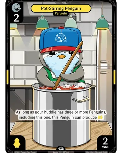 Pot-Stirring Penguin - Enter The Huddle