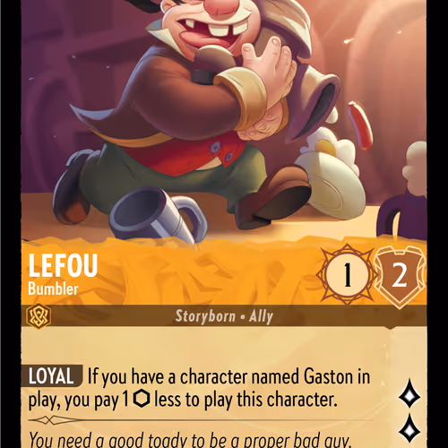 Lefou - Bumbler - The First Chapter