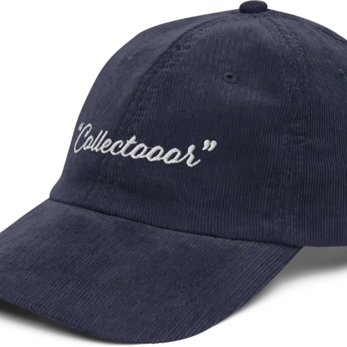 Collectooor cord dad hat
