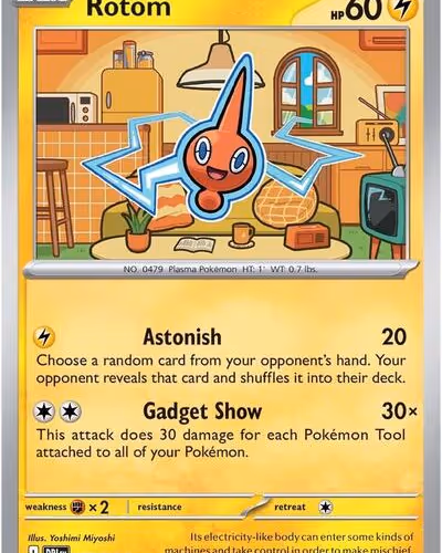 Rotom Reverse Holo - Destined Rivals