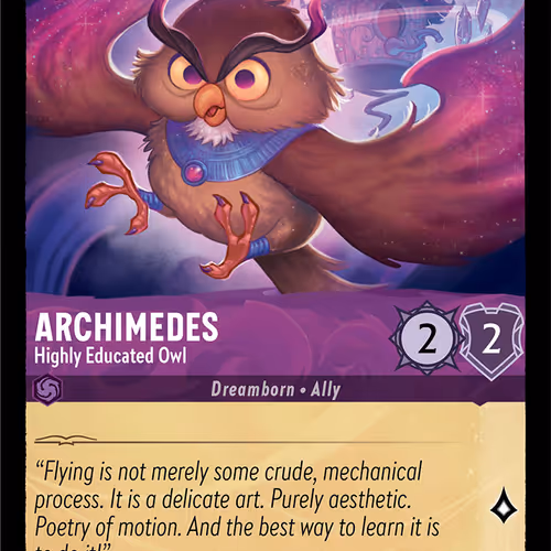 Archimedes - Highly Educated Owl - The First Chapter