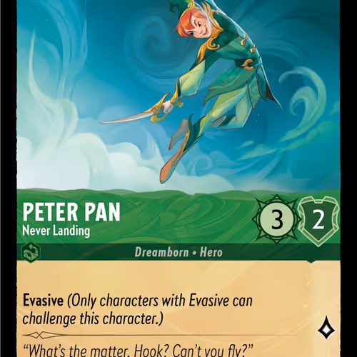Peter Pan - Never Landing Cold Foil - The First Chapter