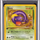 1999 Pokemon Fossil 1st Ed #46 Ekans PSA 9
