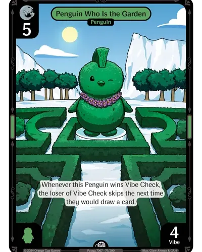 Penguin Who Is the Garden - Enter The Huddle