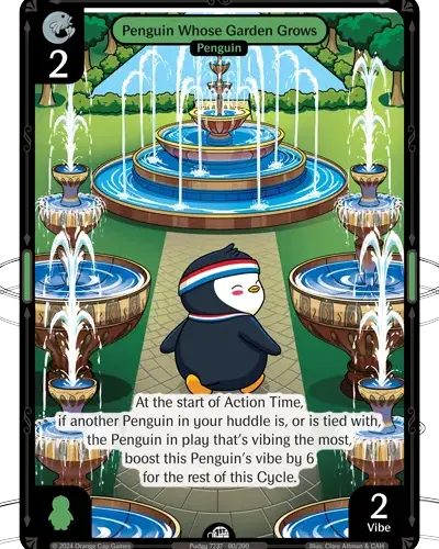 Penguin Whose Garden Grows - Enter The Huddle