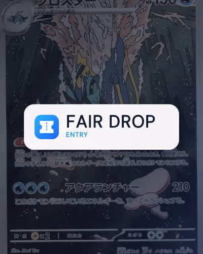 Clawitzer AR - Mega Symphonia (Japanese) Diamond Fair Drop Entry
