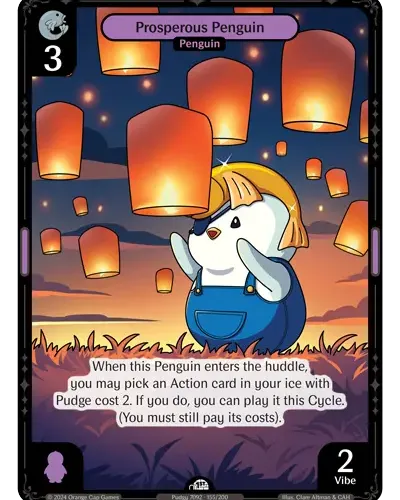 Prosperous Penguin - Enter The Huddle
