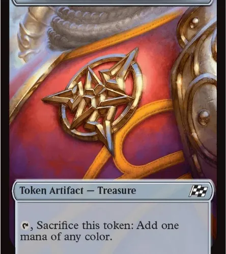 Treasure // Pilot Double-Sided Token - Aetherdrift