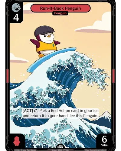 Run-It-Back Penguin - Enter The Huddle