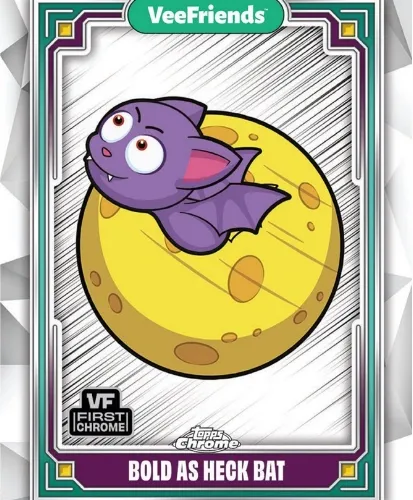 Bold as Heck Bat - Topps Chrome Series 1
