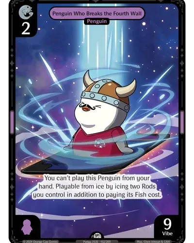 Penguin Who Breaks the Fourth Wall - Enter The Huddle