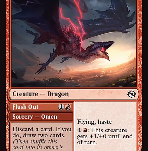 Stormshriek Feral // Flush Out - Tarkir: Dragonstorm