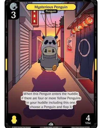 Mysterious Penguin - Enter The Huddle