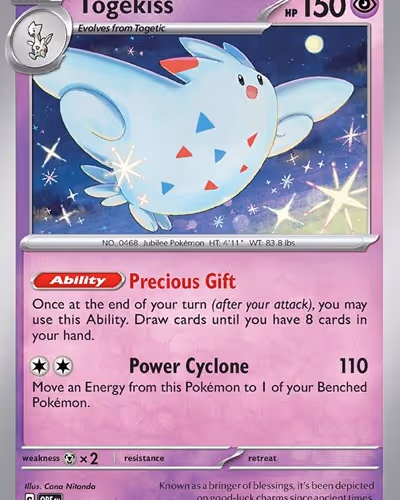 Togekiss Holo - Obsidian Flames