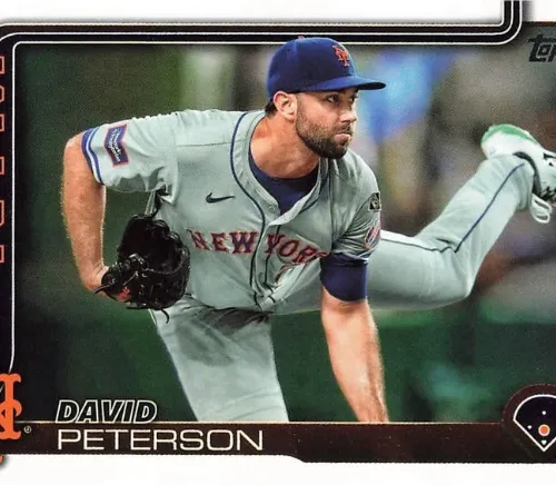 David Peterson -  Topps 2025 MLB Baseball Series 1
