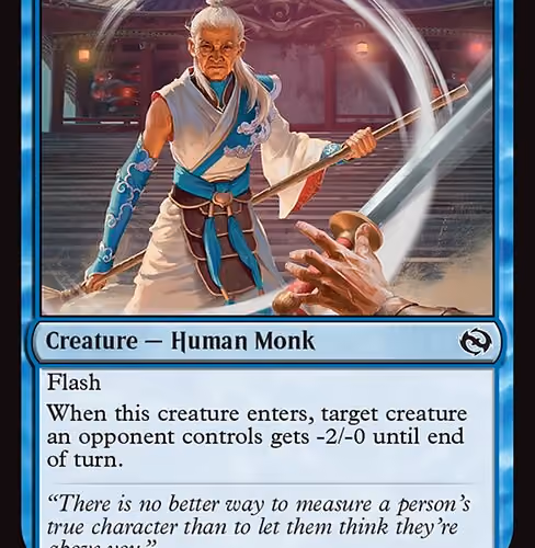 Humbling Elder Holo - Tarkir: Dragonstorm