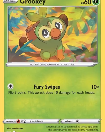 Grookey - Sword & Shield