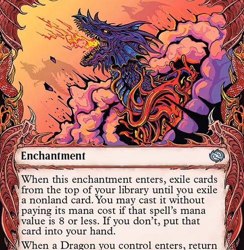 Breaching Dragonstorm Borderless - Tarkir: Dragonstorm