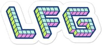 LFG Power Sticker