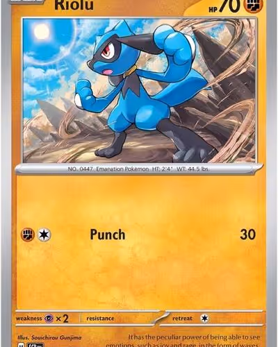 Riolu - Stellar Crown