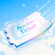 Abstract Games Entry Ticket