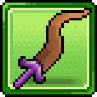 #12134 Rusted Curved Blade