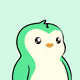 Abstract Pudgy Penguins