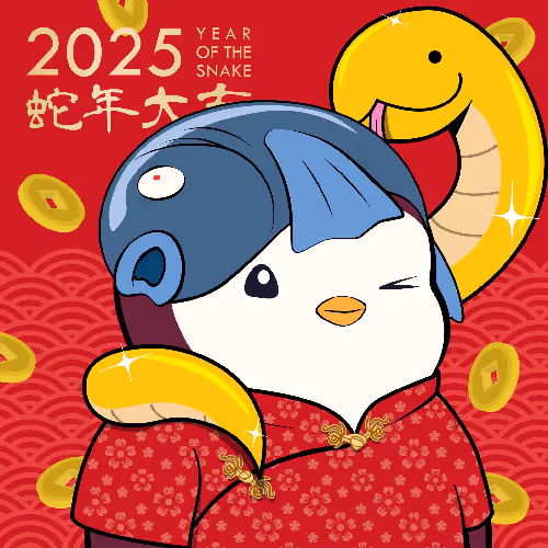 1 LUNAR NEW YEAR. 1 PENGU. 1 ASIA! #15