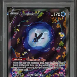 2023 Fa/Lumineon V Crown Zenith #GG39 Pokemon Sword And Shield Crown Zenith [PSA NM-MT 8]
