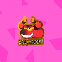 Gold  Metallic Edge Tyson - "You Lose"