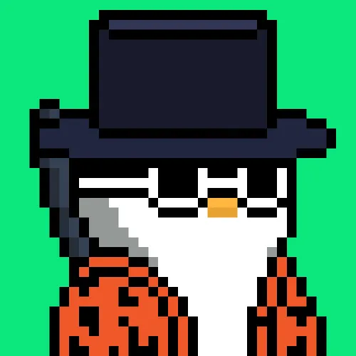 Penguins on Abstract #4612