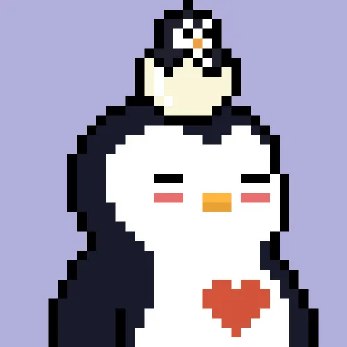 Penguins on Abstract #3458