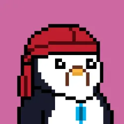 Penguins on Abstract #1814