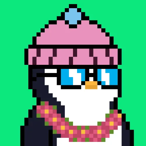 Penguins on Abstract #4779