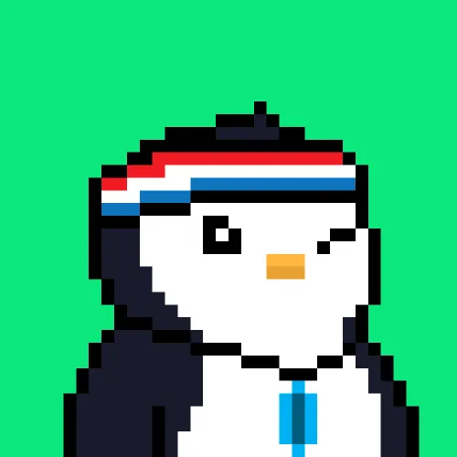 Penguins on Abstract #4241