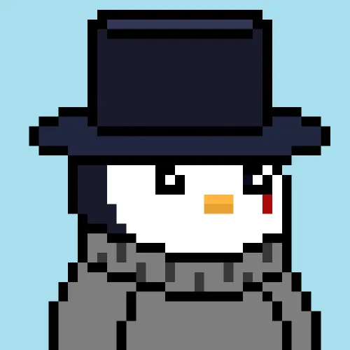 Penguins on Abstract #3295