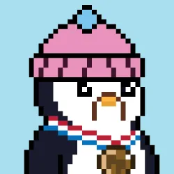 Penguins on Abstract #6005