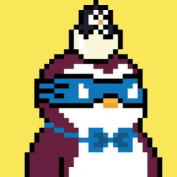 Penguins on Abstract #9067