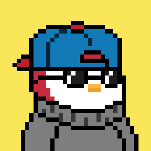 Penguins on Abstract #3783