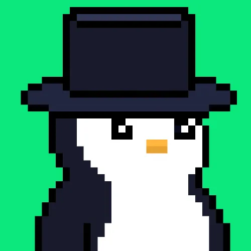 Penguins on Abstract #6370