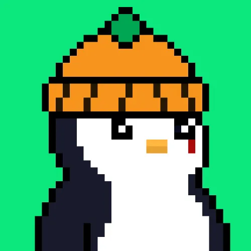 Penguins on Abstract #3018
