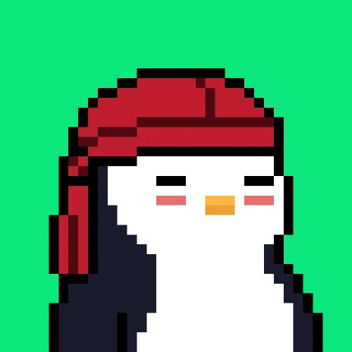 Penguins on Abstract #6392