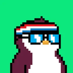 Penguins on Abstract #7574