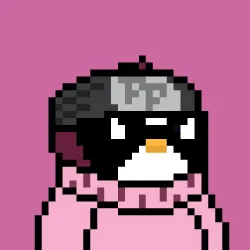 Penguins on Abstract #7101