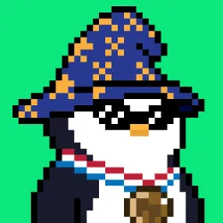 Penguins on Abstract #3919