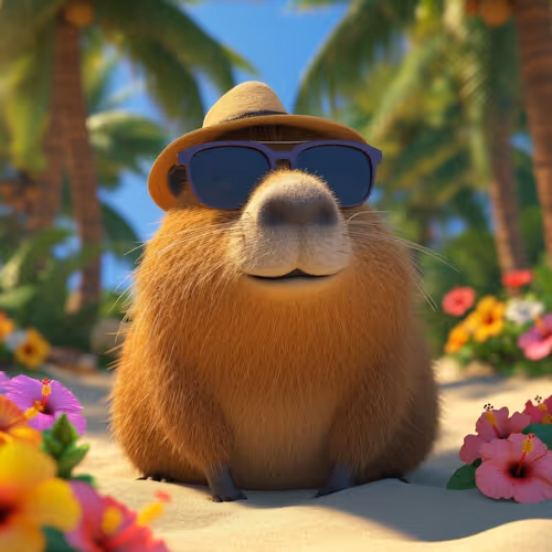 Beach Boss Capy
