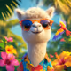 Tropical Llama King